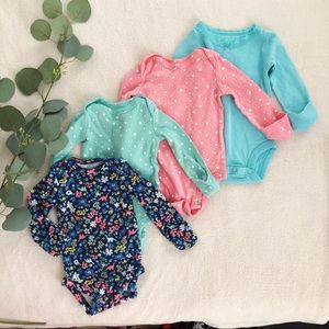 Newborn carters bodysuit bundle